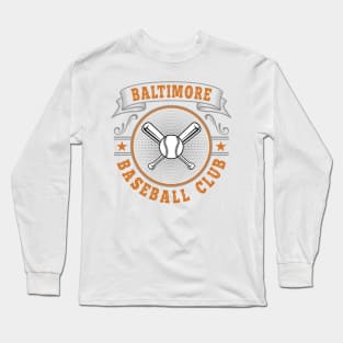Baltimore Baseball Club Long Sleeve T-Shirt